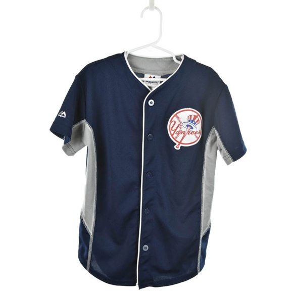 navy blue yankees jersey